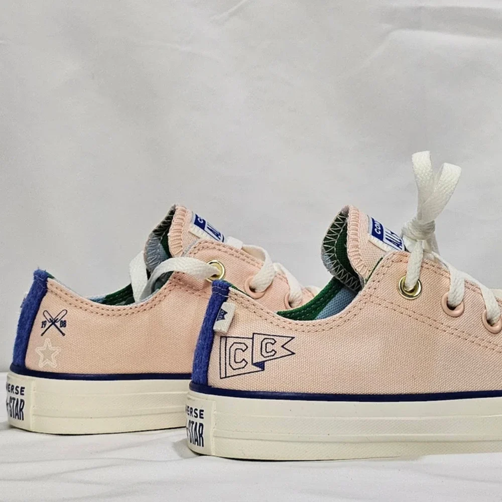 Converse  Women's CTAS Preppy Oxfords Size 5 Peach A10919F NWT - Picture 5 of 6